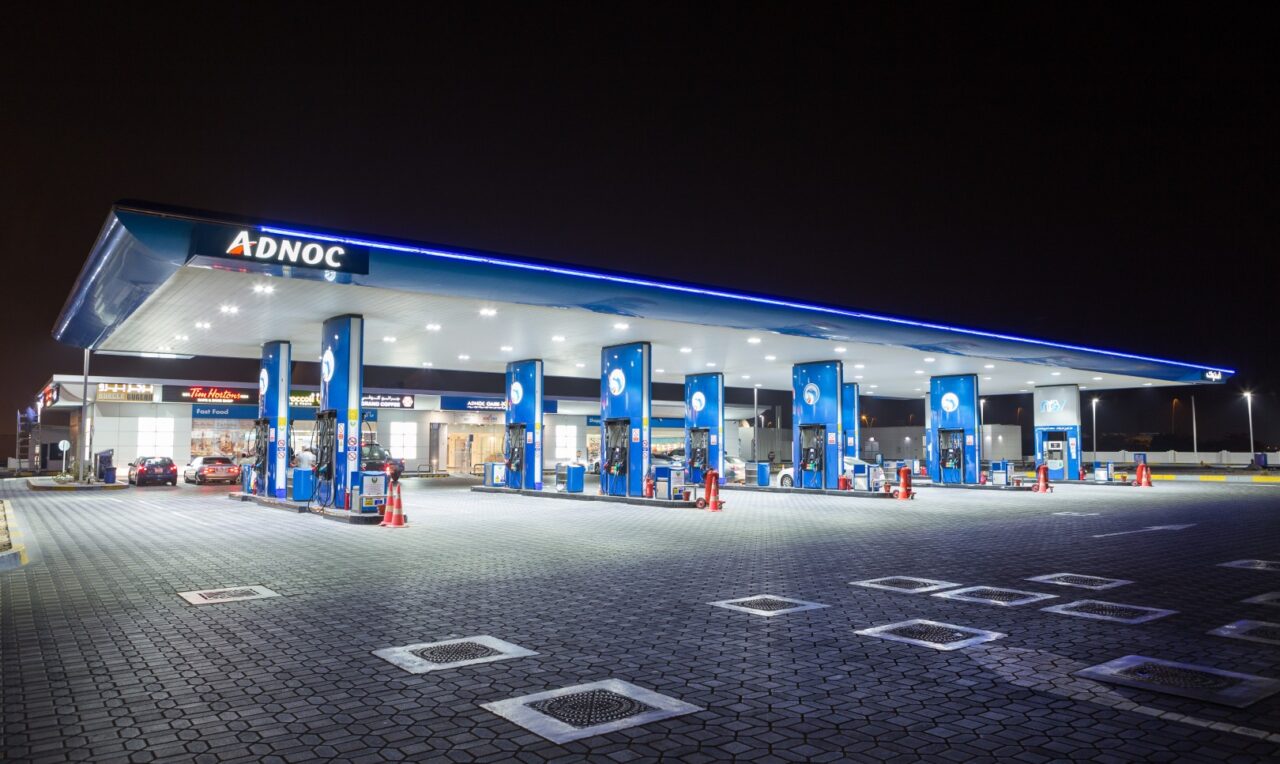 Adnoc Filling Station @ Yas Island, AUH (Large) Adnoc Filling Station