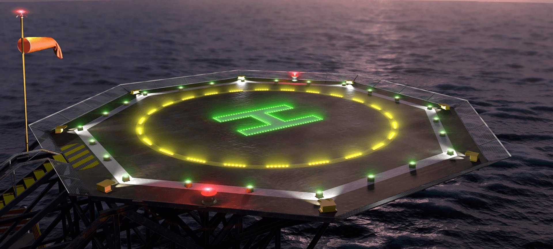 applications - helipad lighting